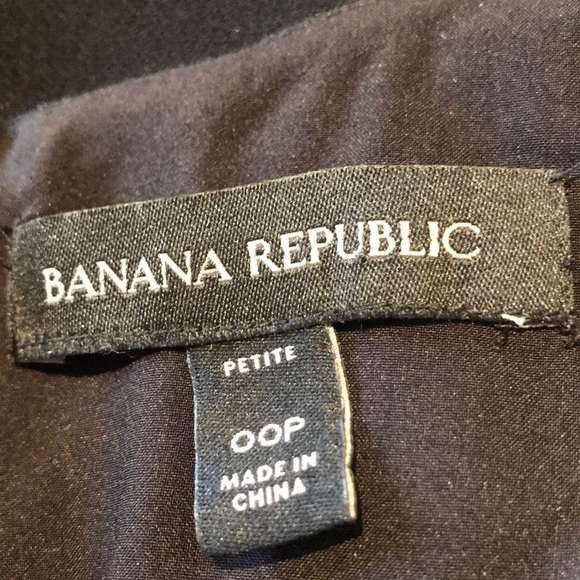 Banana Republic black dress, petite size 00 - Picture 10 of 11